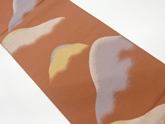 JAPANESE KIMONO / VINTAGE FUKURO OBI / WOVEN MOUNTAINS